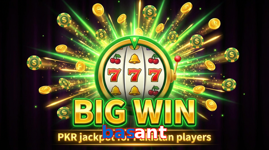 Big win animation on Basant slot game